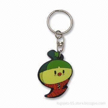 3-D or 2D Soft PVC Keychain, Customized Logos/Colors are Welcome
